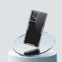 Nillkin Nature Pro dėklas Samsung Galaxy A73 šarvuotas dėklas skaidrus dangtelis