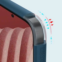 Nillkin Super Frosted Shield Pro patvarus dėklas Samsung Galaxy A73 , juodas