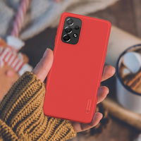 Nillkin Super Frosted Shield Pro patvarus dėklas Samsung Galaxy A73 , juodas