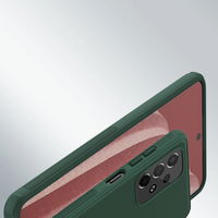 Nillkin Super Frosted Shield Pro patvarus dėklas Samsung Galaxy A73 , juodas