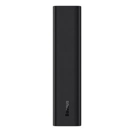 Baseus Adaman2 powerbank su skaitmeniniu ekranu 10000mAh 30W 2 x USB / 1x C tipo USB Overseas Edition PD QC SCP juodas (PPAD040101)