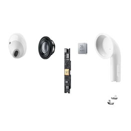 U15H TWS Bluetooth 5.1 belaidės ausinės juodos spalvos