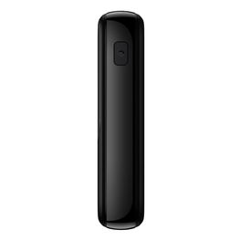 Baseus Qpow Digital Display greito įkrovimo 10000 mAh 22,5 W QC/PD/SCP/FCP maitinimo bankas su integruotu USB-C kabeliu, juodas