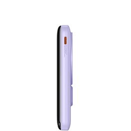 Indukcinis magnetinis laikiklis su MagSafe 10000mAh 20W violetinės spalvos + USB-C kabelis