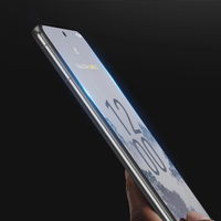 10D grūdintas stiklas Nokia X30 9H grūdintas stiklas su juodu rėmeliu