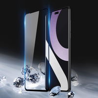 9D grūdintas stiklas Xiaomi 12 Lite 9H grūdintas stiklas su juodu rėmeliu