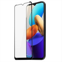 9D grūdintas stiklas Vivo Y35 / Vivo Y22 / Vivo Y22s 9H grūdintas stiklas su juodu rėmeliu