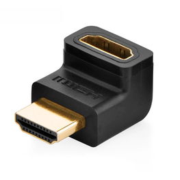 adapteris HDMI (vyriškas) - HDMI (moteriškas) adapteris, juodas (HD112)