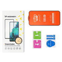 2x Full Glue grūdintas stiklas Samsung Galaxy A14 5G / A14 9H viso ekrano grūdintas stiklas su juodu rėmeliu