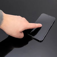 Full Glue grūdintas stiklas Samsung Galaxy A34 5G 9H viso ekrano grūdintas stiklas su juodu rėmeliu