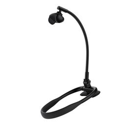Baseus ComfortJoy serijos universalus kaklo laikiklis, telefono stovas, juodas (LUGB000001)