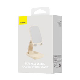 Baseus Seashell Series reguliuojamas telefono stovas - rožinis