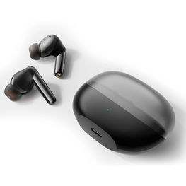 Jbuds serijos JR-BB1 TWS belaidės ausinės į ausis - juodos spalvos