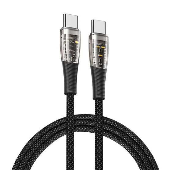USB C laidas juodas 1 m 65W greitam įkrovimui