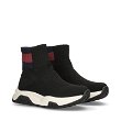 Tommy Hilfiger Sock Sneaker Black W T3A9 999 batai