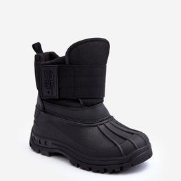 Vaikiški sniego batai ant velcro Big Star KK374237 Camel