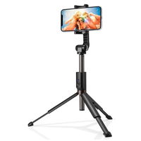 Spigen S540W“ BELAIDĖ SELFIE STICK“ trikojis, juodas