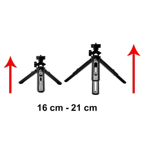 Mini trikojis su telefono laikiklio laikikliu, laikiklis selfie stick kameros GoPro laikiklis juodas