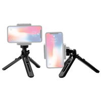 Mini trikojis su telefono laikiklio laikikliu, laikiklis selfie stick kameros GoPro laikiklis juodas