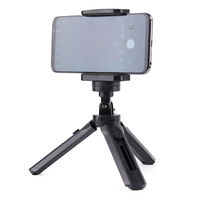 Mini trikojis su telefono laikiklio laikikliu, laikiklis selfie stick kameros GoPro laikiklis juodas