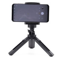 Mini trikojis su telefono laikiklio laikikliu, laikiklis selfie stick kameros GoPro laikiklis juodas