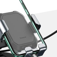Baseus teleskopinis gravitacinis automobilio laikiklis priekiniam stiklui juodas (SUYL-TK01)