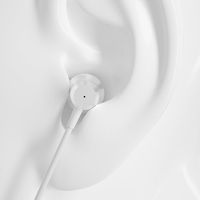 ausinės į ausis su nuotolinio valdymo pultu ir mikrofonu 3,5 mm mini lizdas baltos spalvos (X10 Pro white)