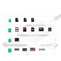 USB 3.0 SD / micro SD / CF / MS atminties kortelių skaitytuvas, juodas (CR125 30333)