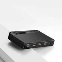 Jungiklis skirstytuvas skirstytuvas HDMI jungiklis - 3x HDMI 3D 4K 7,5 Gbps 36 bitų vienam kanalui juodas (40234)