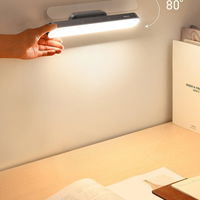 Baseus magnetinis LED naktinis šviestuvas po spintelės lempa namų virtuvės kambariui pilka (DGXC-C0G)