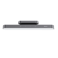 Baseus magnetinis LED naktinis šviestuvas po spintelės lempa namų virtuvės kambariui pilka (DGXC-C0G)