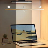 Baseus magnetinis LED naktinis šviestuvas po spintelės lempa namų virtuvės kambariui pilka (DGXC-C0G)