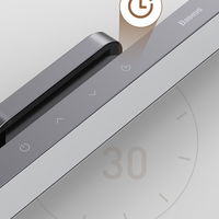 Baseus magnetinis LED naktinis šviestuvas po spintelės lempa namų virtuvės kambariui pilka (DGXC-C0G)