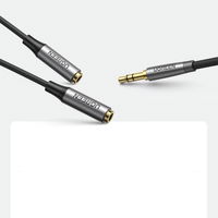 aUX 3,5 mm mini lizdo ilgintuvas 0,2 m juodas (AV191 50253)