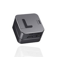 Daugiafunkcinis C tipo USB šakotuvas - USB 3.0 / RJ45 / HDMI / C tipo USB / Thunderbolt , skirtas MacBook Pro pilkos spalvos (S-H121 Gray)