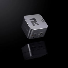 Daugiafunkcinis C tipo USB šakotuvas - USB 3.0 / RJ45 / HDMI / C tipo USB / Thunderbolt , skirtas MacBook Pro pilkos spalvos (S-H121 Gray)