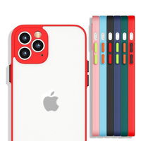 Milky Case silikoninis lankstus permatomas dėklas, skirtas Samsung Galaxy S21 Ultra 5G juodas