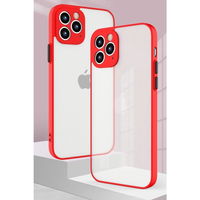 Milky Case silikoninis lankstus permatomas dėklas, skirtas Samsung Galaxy S21 Ultra 5G juodas