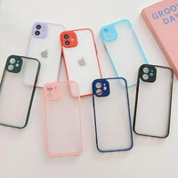 Milky Case silikoninis lankstus permatomas dėklas, skirtas Samsung Galaxy S21 Ultra 5G juodas