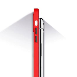 Milky Case silikoninis lankstus permatomas dėklas, skirtas Samsung Galaxy S21 Ultra 5G juodas