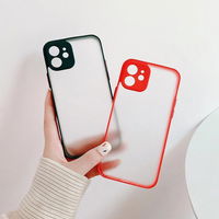 Milky Case silikoninis lankstus permatomas dėklas, skirtas Samsung Galaxy S21 Ultra 5G juodas