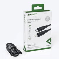 Acefast kabelis MFI USB Type C - Lightning 1,2 m, 30 W, 3A, baltas (C3-01 baltas)