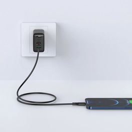 Acefast kabelis MFI USB Type C - Lightning 1,2 m, 30 W, 3A, baltas (C3-01 baltas)