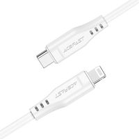 Acefast kabelis MFI USB Type C - Lightning 1,2 m, 30 W, 3A, baltas (C3-01 baltas)