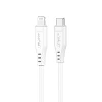 Acefast kabelis MFI USB Type C - Lightning 1,2 m, 30 W, 3A, baltas (C3-01 baltas)