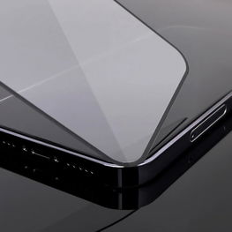 stiklas su rėmeliu Samsung Galaxy S22 + (S22 Plus) , skaidrus
