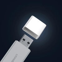 Nešiojamasis TF/SD kortelių skaitytuvas, skirtas USB 3.0, juodas (CM104)