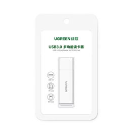 Nešiojamasis TF/SD kortelių skaitytuvas, skirtas USB 3.0, juodas (CM104)