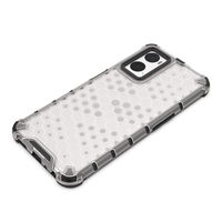 Honeycomb case armored cover with gel frame Oppo A76 / Oppo A36 / Realme 9i transparent
