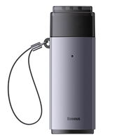 Baseus Lite serijos adapteris SD / TF USB kortelių skaitytuvas pilkos spalvos (WKQX060013)